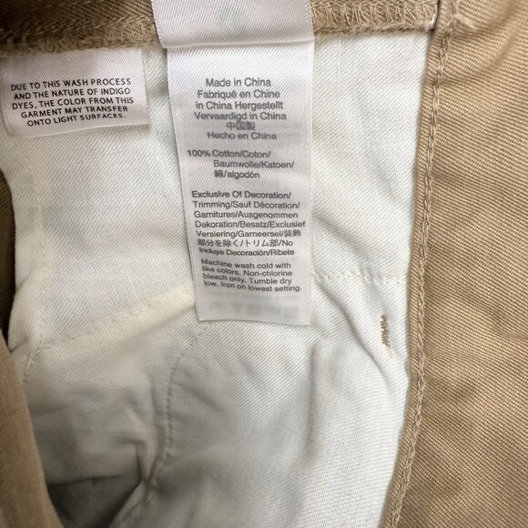 J.Crew Womens Patchwork Vintage Straight Chino Pants Size 25 NEW - Picture 9 of 14